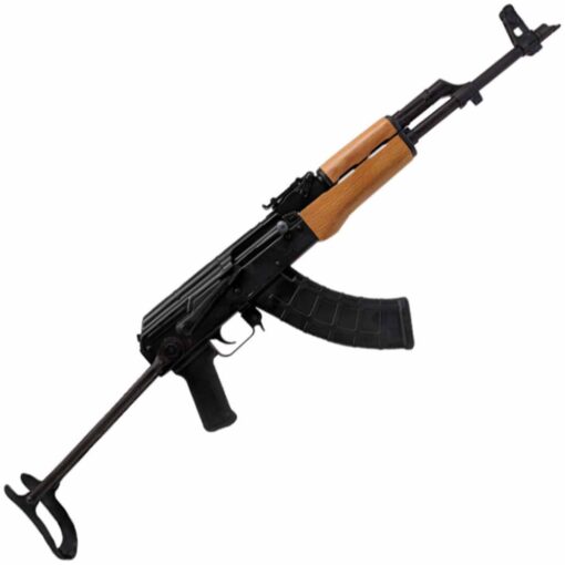 century arms wasr 10 with folding stick 762x39mm russian 1625in black semi automatic modern sporting rifle 301 rounds 1542667 1